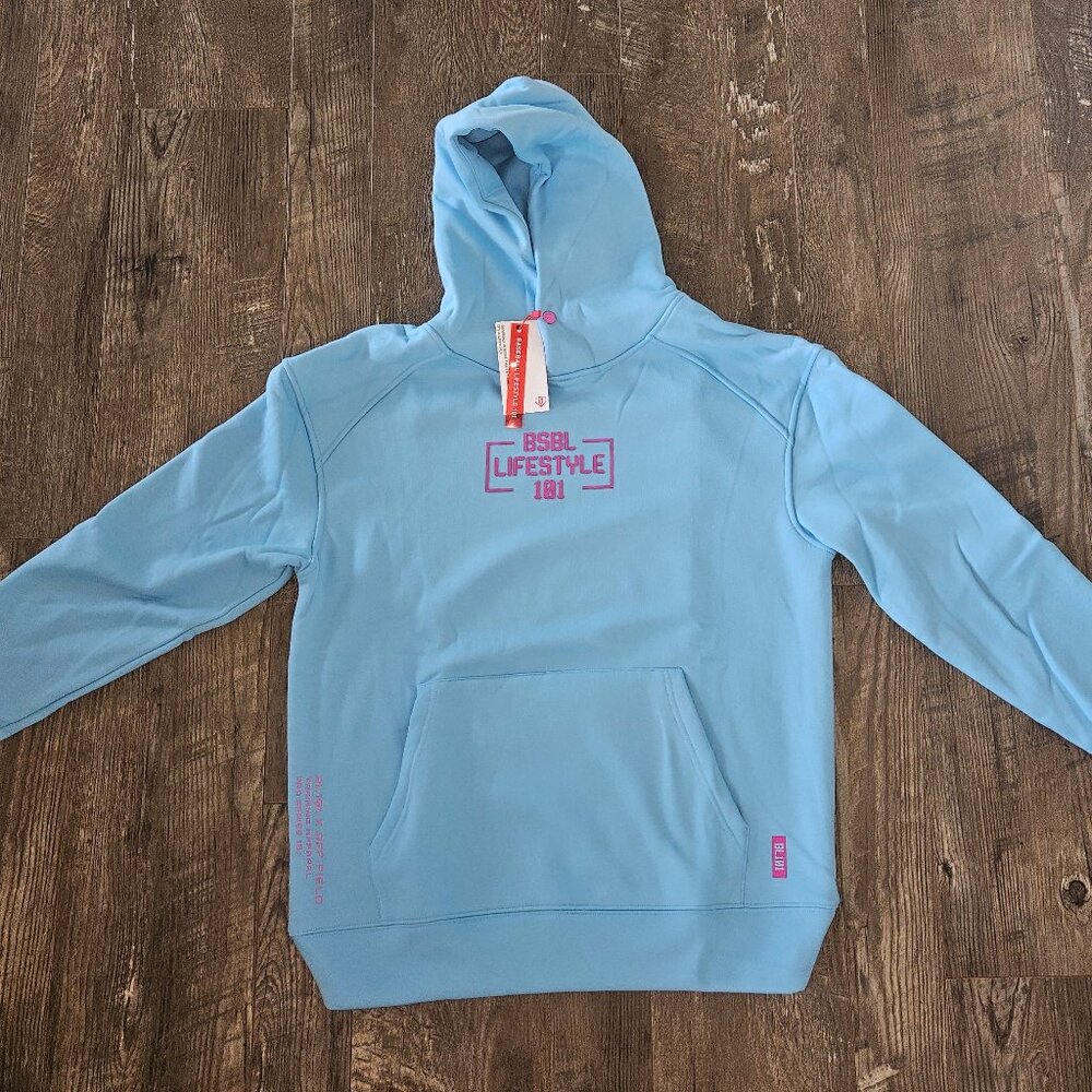 Baseball lifestyle 101 mens large hoodie